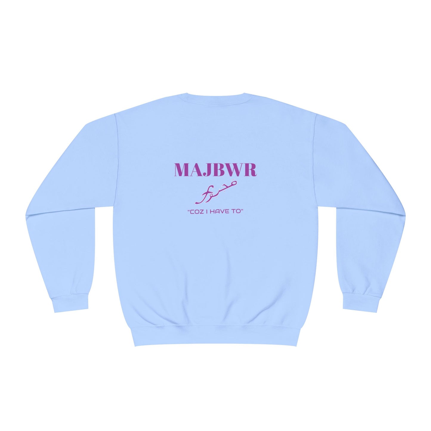 MAJBWR - Unisex Crewneck Sweatshirt Purple