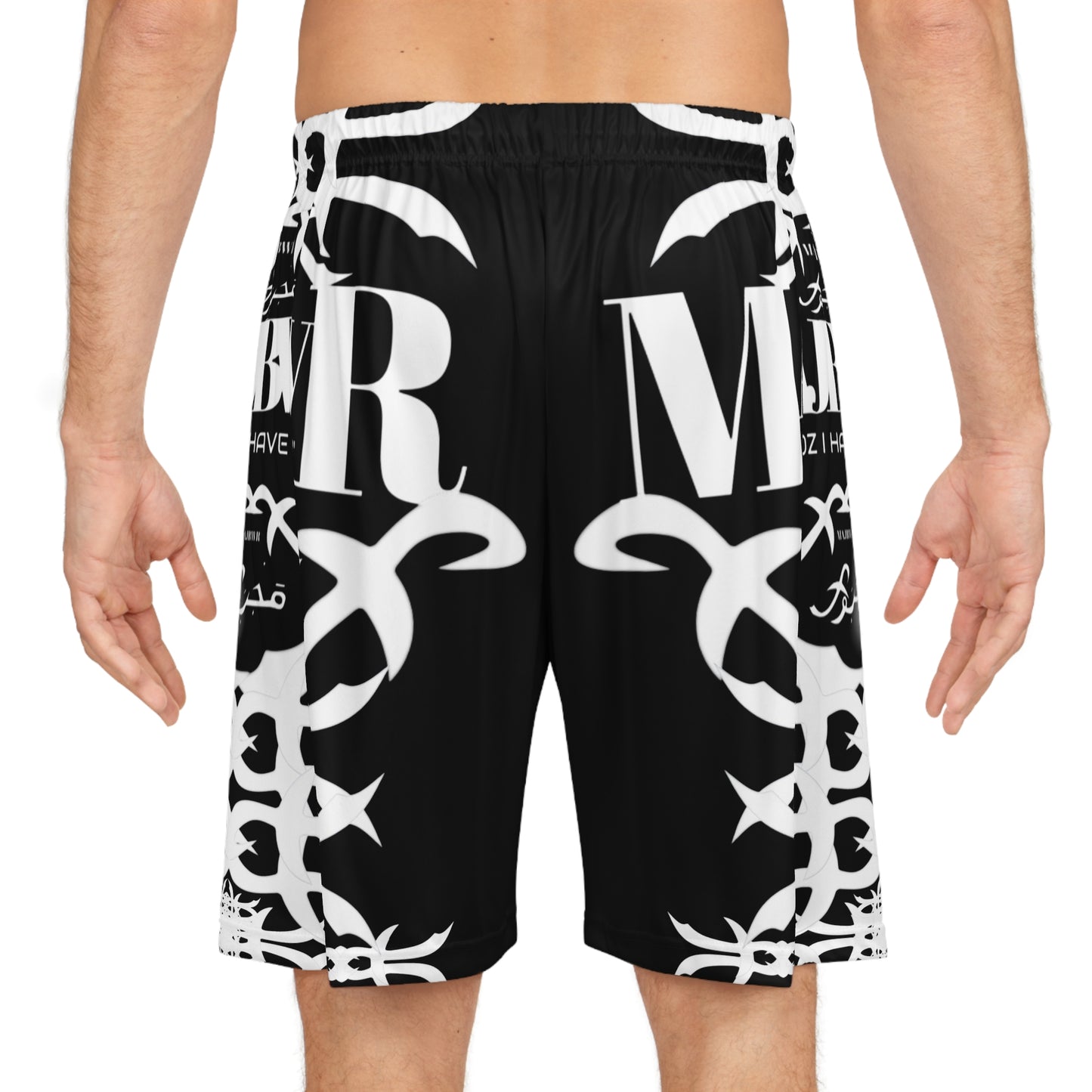 MAJBWR - AOP Basketball Shorts Athletic Court Style