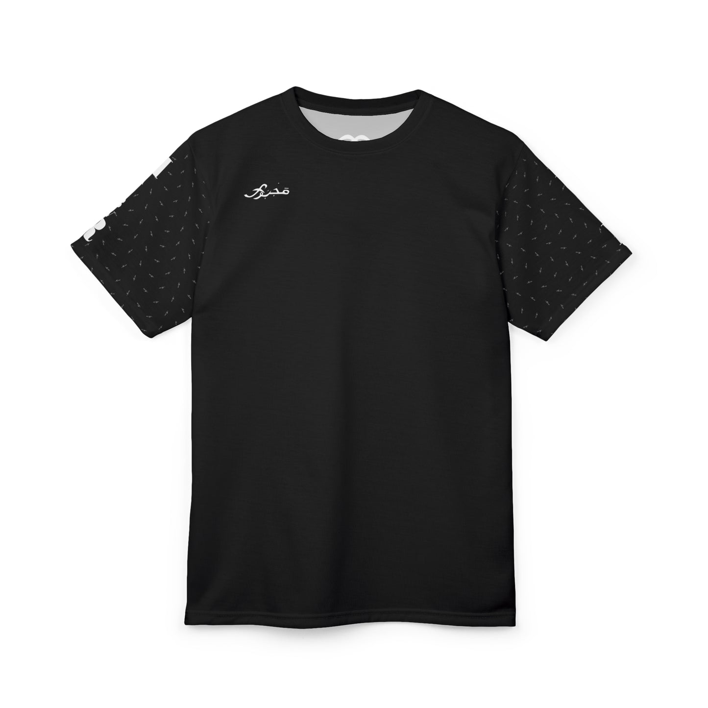 MAJBWR - Black Athletic Motion Unisex Tee AOP *
