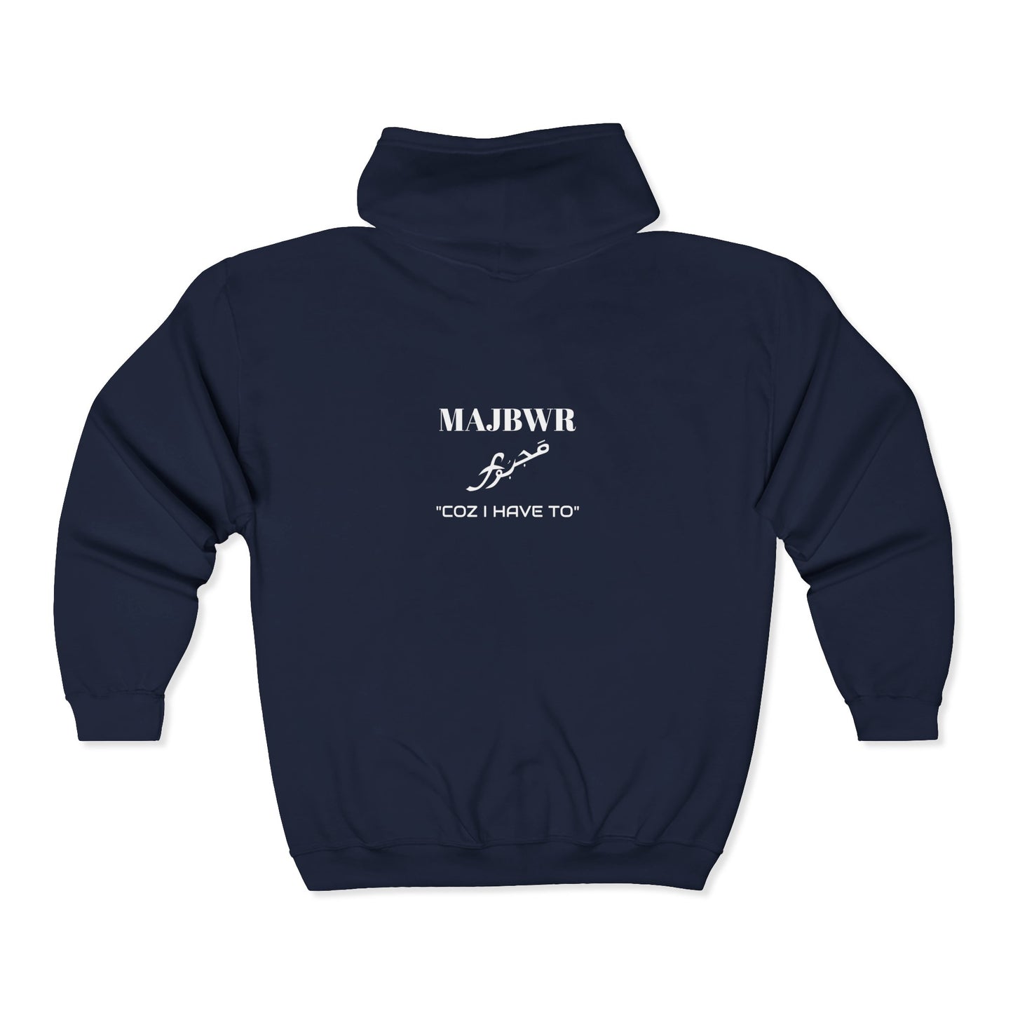 MAJBWR - Stylish Unisex Zip-Up Hoodie