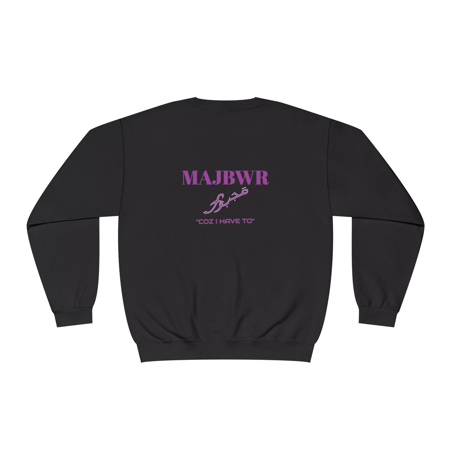 MAJBWR - Unisex Crewneck Sweatshirt Purple