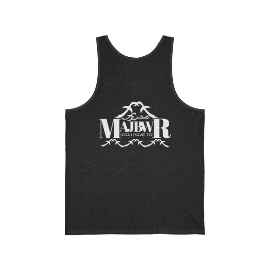 MAJBWR - Casual Unisex Jersey Tank Top