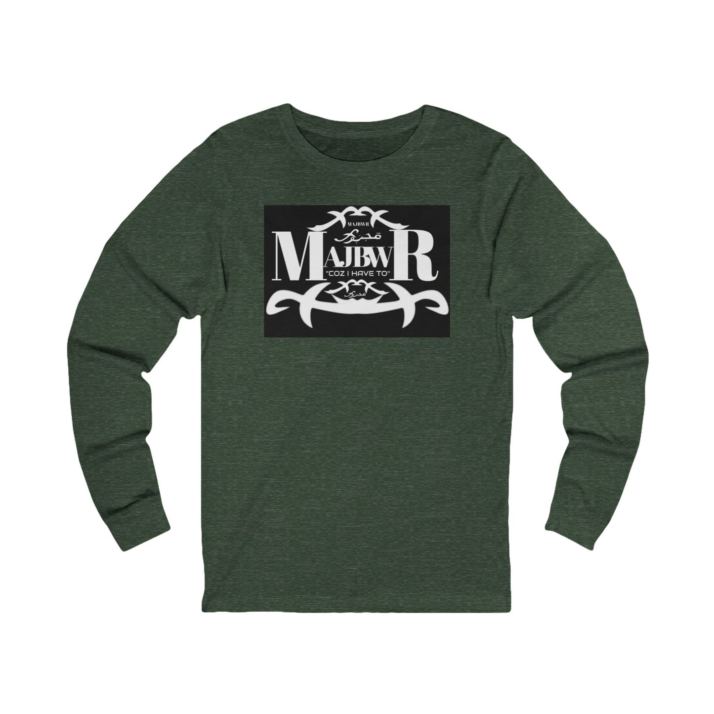 MAJBWR - Vintage Monogram Long Sleeve Tee