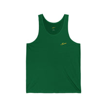 MAJBWR - Gold King Crown Script Tank Top — Arabic Calligraphy Crown Design