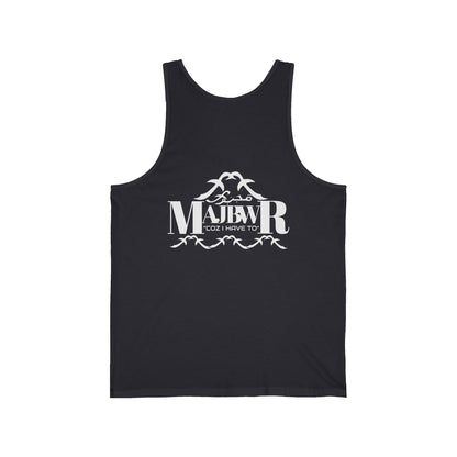 MAJBWR - Casual Unisex Jersey Tank Top
