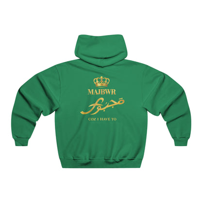 MAJBWR - Crown Hoodie — Gold Script King