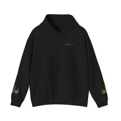 MAJBWR - Black & Gold "King" Hoodie — Majestic Streetwear Sweatshirt