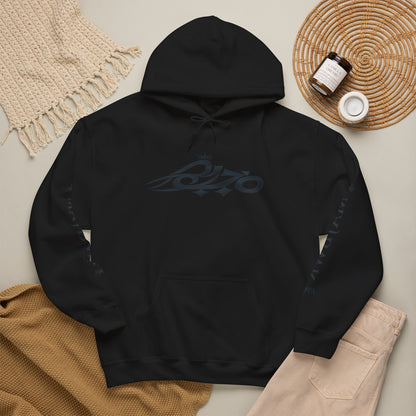 MAJBWR - Premium Crown Hoodie — Stealth Edition