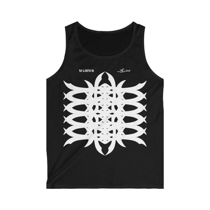 MAJBWR -Tribal Logo Tank Top — Men's Graphic Fitness Tank