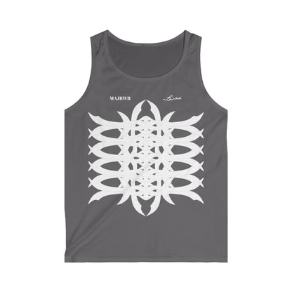 MAJBWR -Tribal Logo Tank Top — Men's Graphic Fitness Tank
