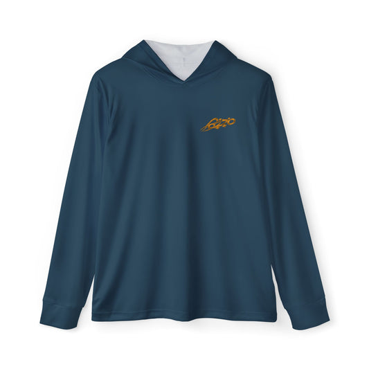 MAJBWR - Teal & Gold Men's Sports Warmup Athletic Hoodie