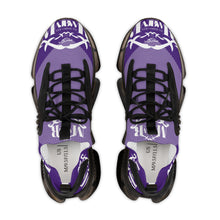 MAJBWR - Men's Mesh Snake Sneakers PurpleX