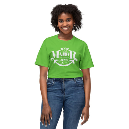 MAJBWR - Monogram Crest T-Shirt — Vintage Initials Graphic Tee