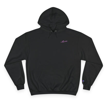 MAJBWR x Champion Hoodie – "COZ I HAVE TO" Purple Print