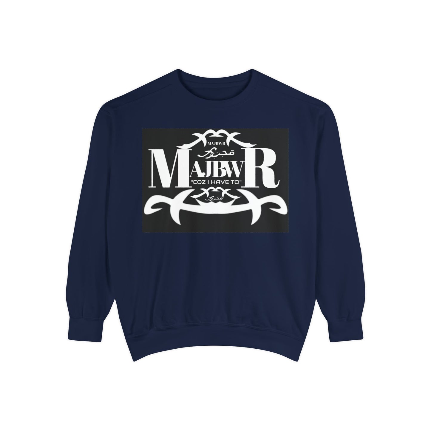 MAJBWR - Vintage 1987 Graphic Sweatshirt — 'Since 1987' Arabic Script Crewneck
