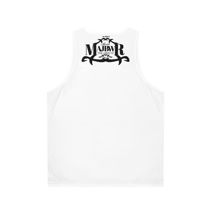 MAJBWR - Stylish Unisex Tank Top  White