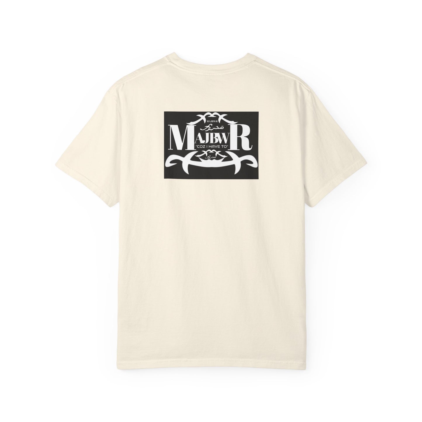 MAJBWR - T-Shirt — Bold Black Graphic Tee