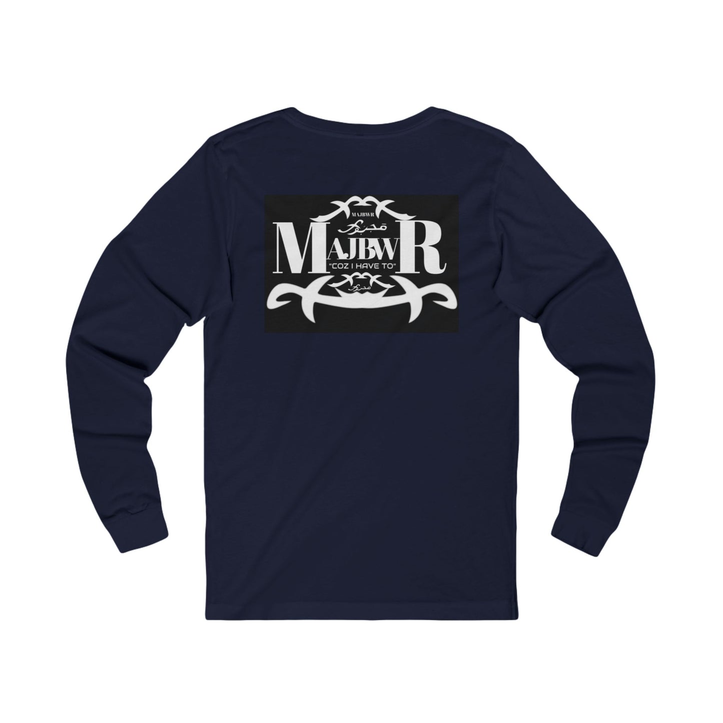MAJBWR - Vintage Monogram Long Sleeve Tee