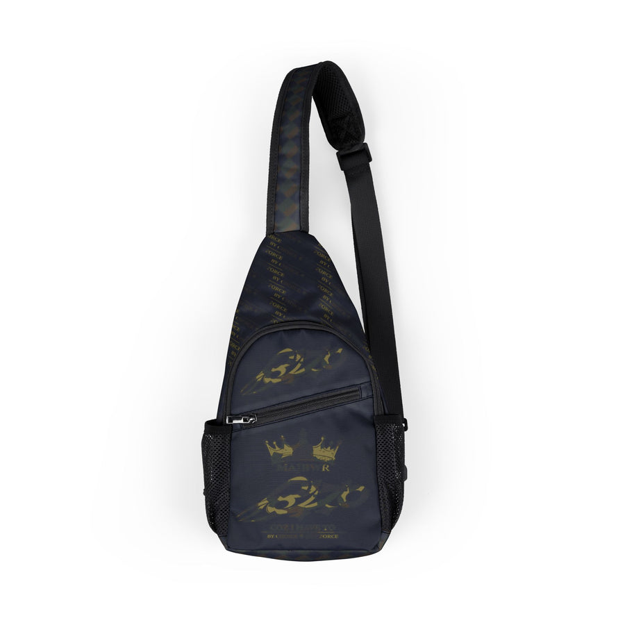 MAJBWR - Commander Chest Bag — Black Camo Crown