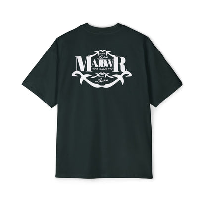 MAJBWR - Oversized Streetwear T-Shirt with Arabic Script