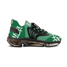 MAJBWR - Men's Mesh Snake Sneakers Green X