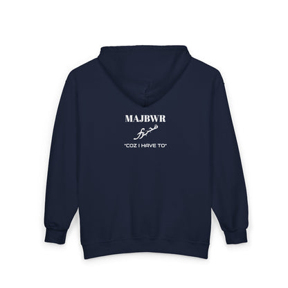 MAJBWR - Stylish Unisex Zip-Up Hoodie