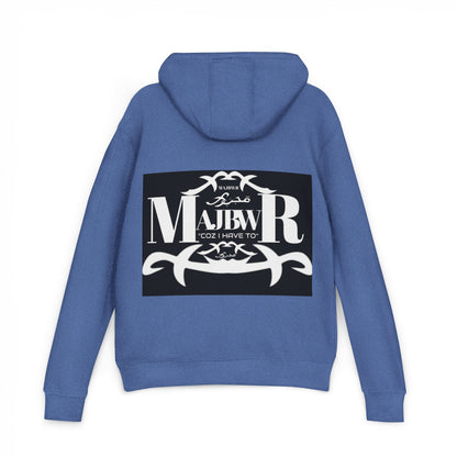 MAJBWR - Muay Thai Hoodie — 'Muay R' Vintage Fighter Logo Pullover