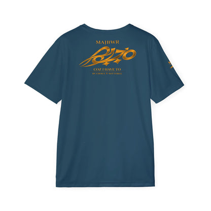 MAJBWR - Men's Athletic Jersey —  Teal Sports Jersey