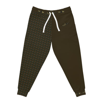 MAJBWR - Commander Crown Camo Joggers — Golden Brown Athletic Joggers
