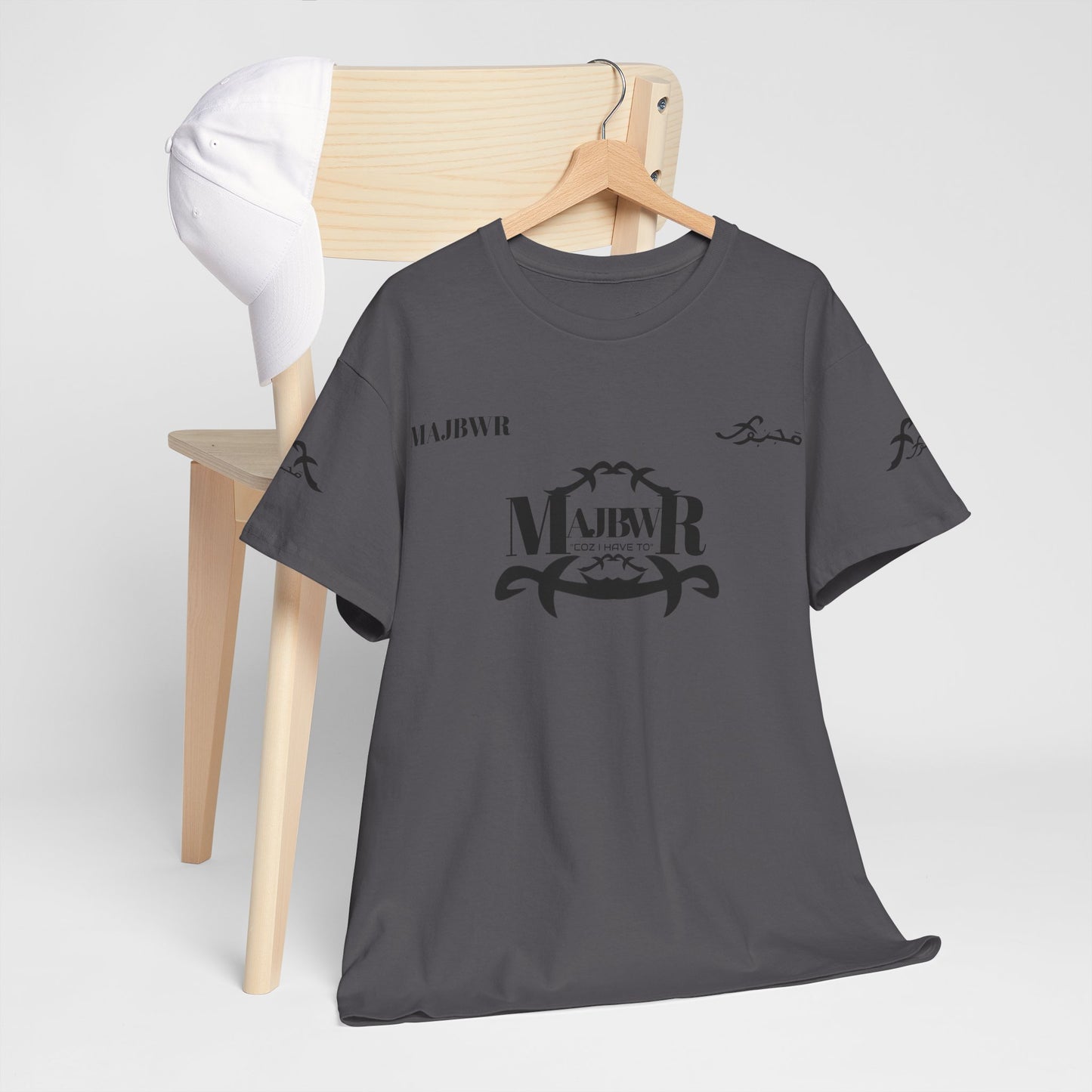 MAJBWR - Monogram Crest T‑Shirt