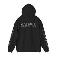 MAJBWR - Arabic Script Black Pullover Hoodie — Signature Edition