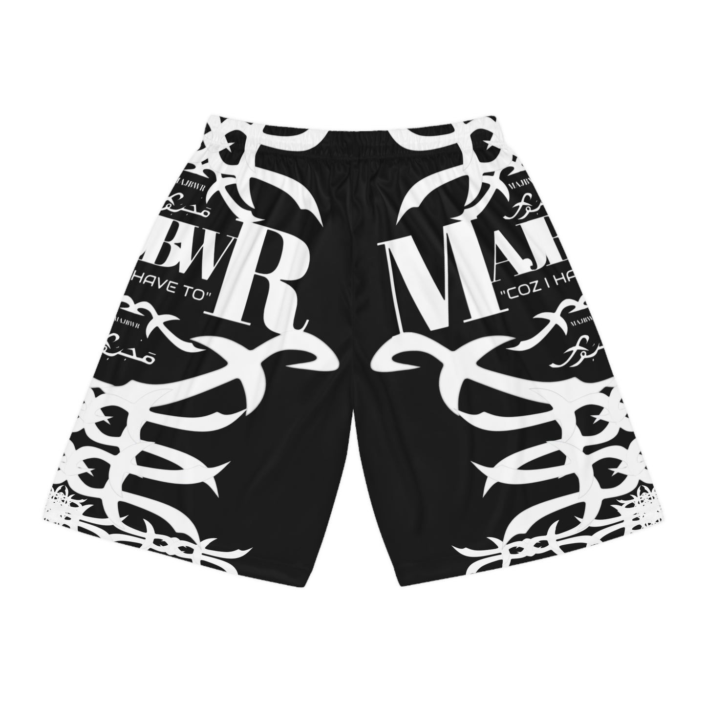 MAJBWR - AOP Basketball Shorts Athletic Court Style