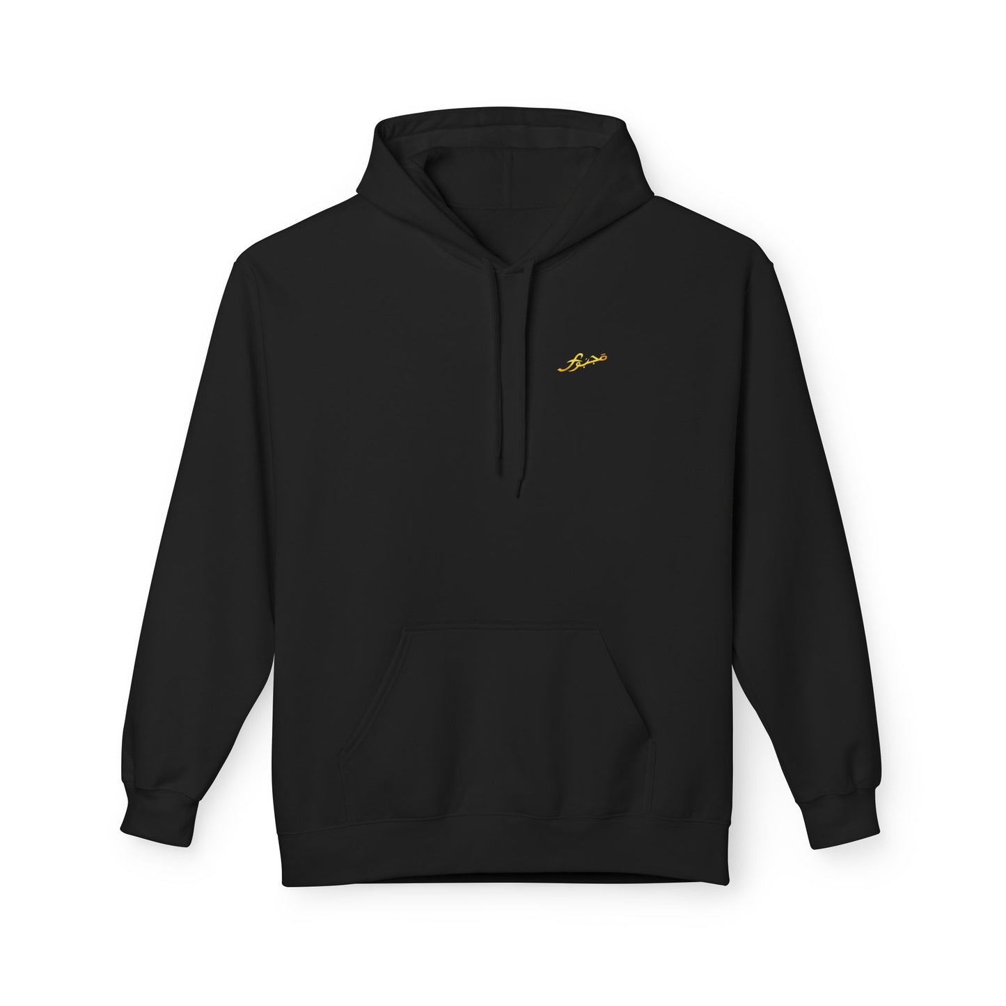 MAJBWR - Majesty Crown Hoodie — Gold Script "Coz I Have To" Streetwear