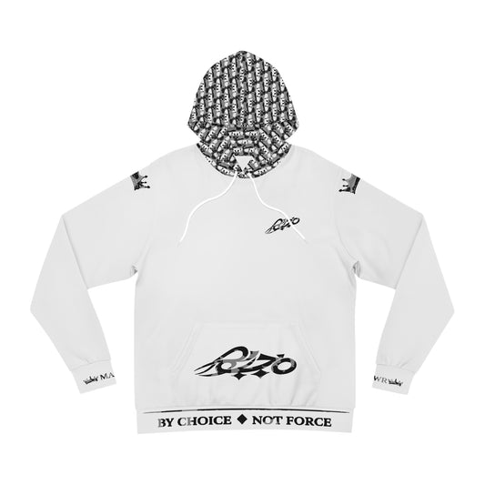 MAJBWR - Camo Crown White Hooodie