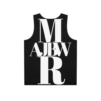 MAJBWR - Stylish Men's Tank Top Plain Black