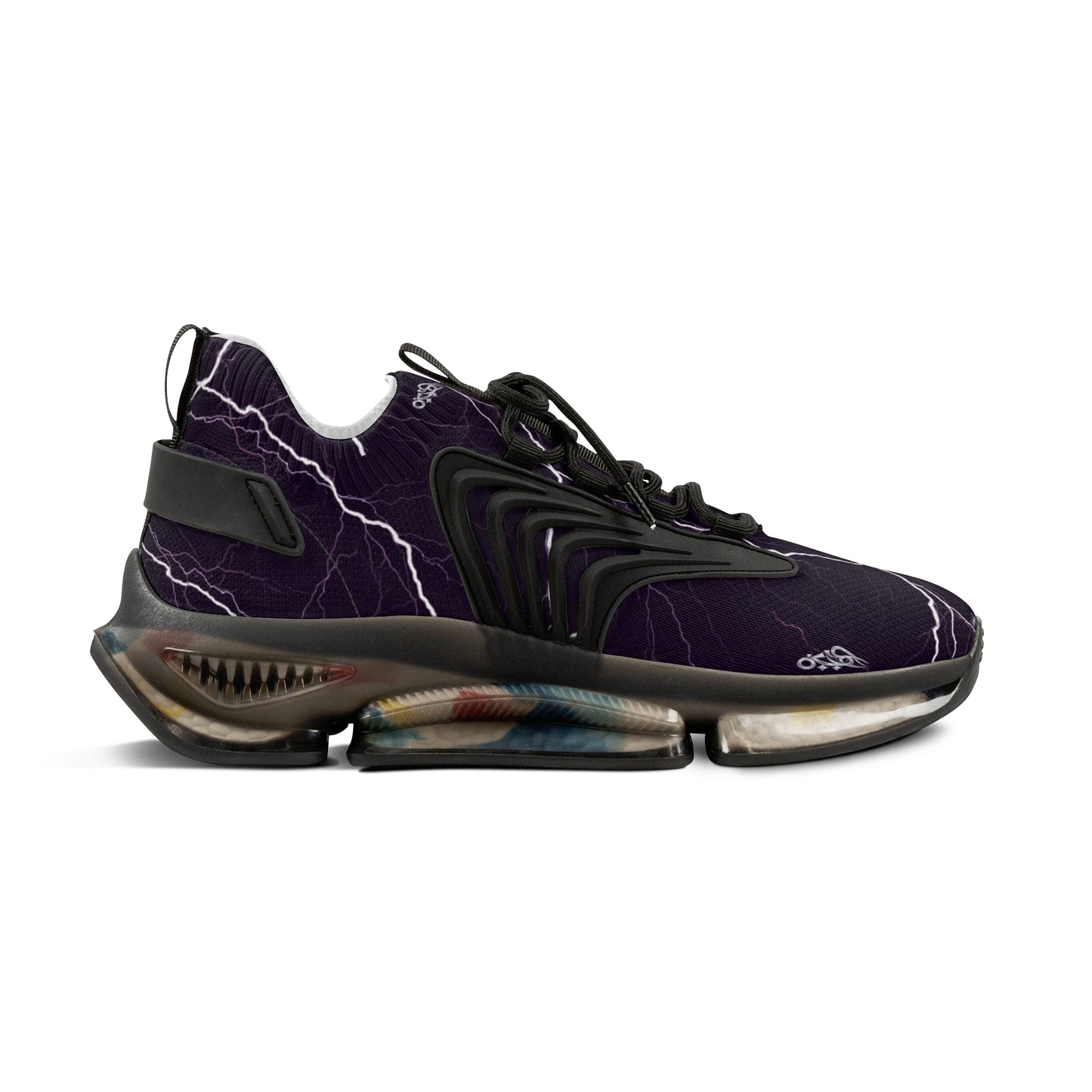 MAJBWR - Deep Purple Lightning Sneakers — Strike Edition