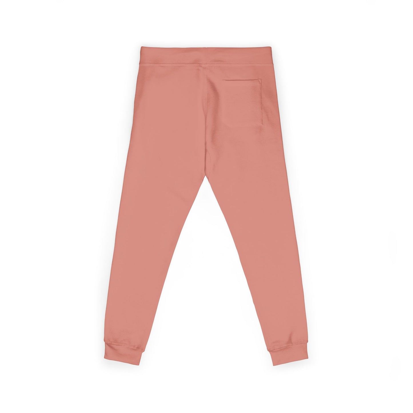 MAJBWR - Embroidered Coral Fleece Sweatpants — Relaxed Joggers with Small Script Accent