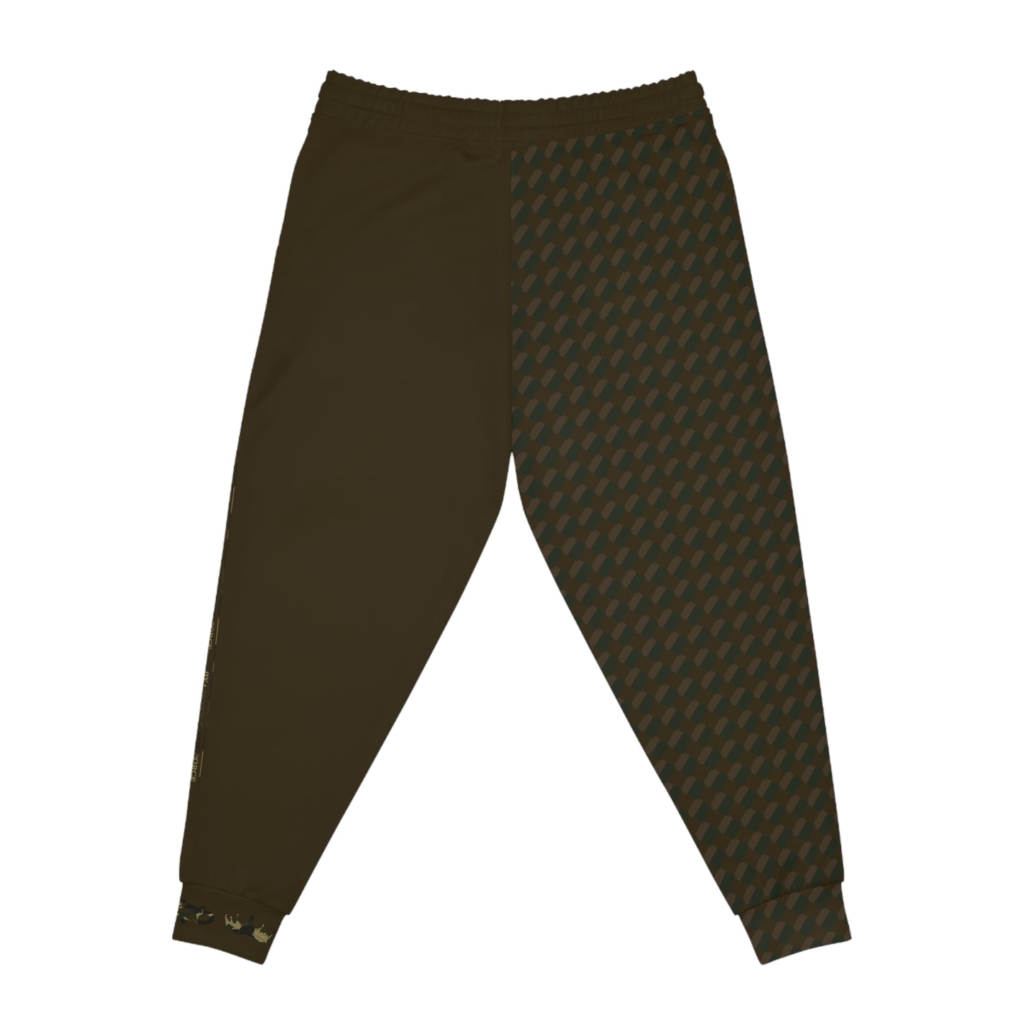 MAJBWR - Commander Crown Camo Joggers — Golden Brown Athletic Joggers