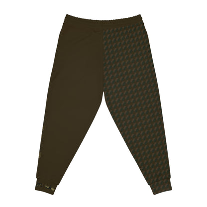 MAJBWR - Commander Crown Camo Joggers — Golden Brown Athletic Joggers