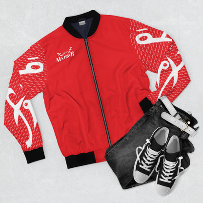 MAJBWR - Red Bomber Jacket