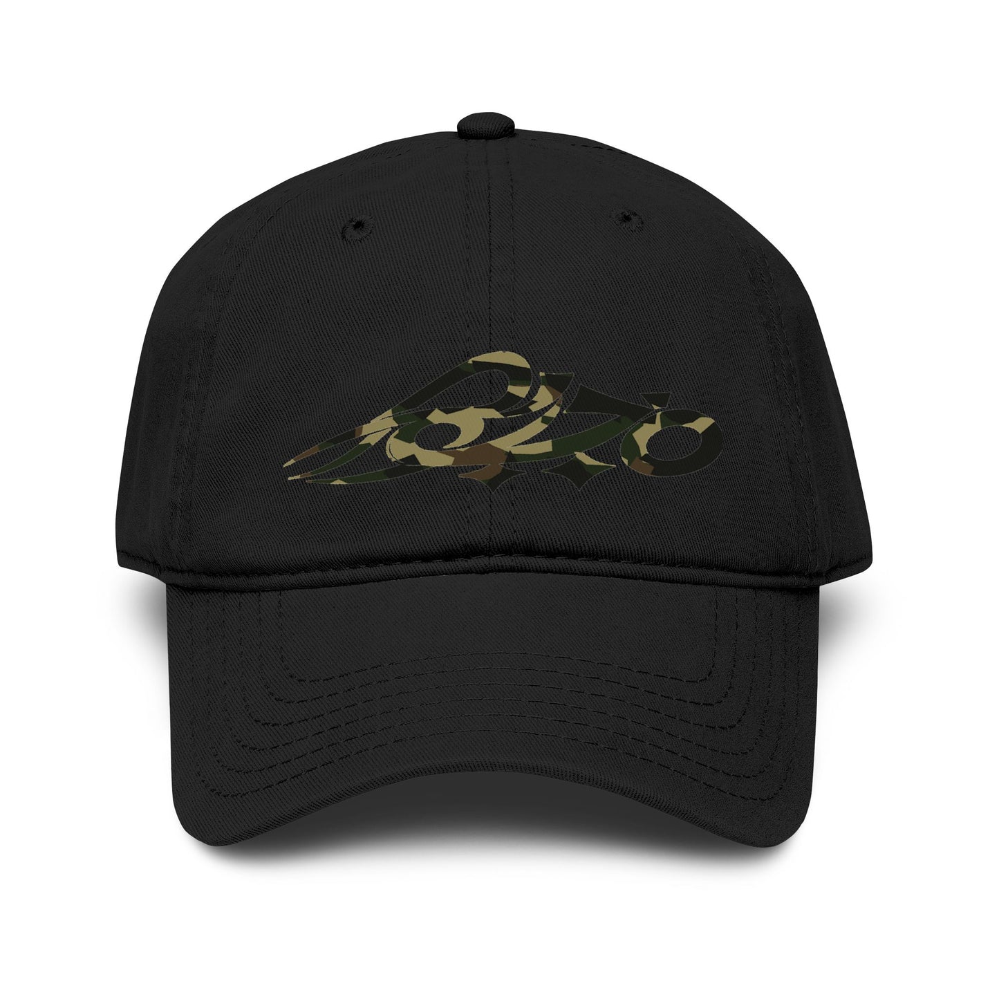 MAJBWR - Washed Camo Baseball Cap — Low-Profile (Brown/Green/Beige)