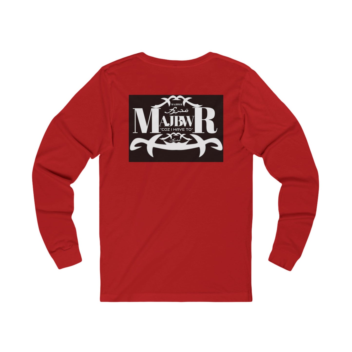 MAJBWR - Vintage Monogram Long Sleeve Tee