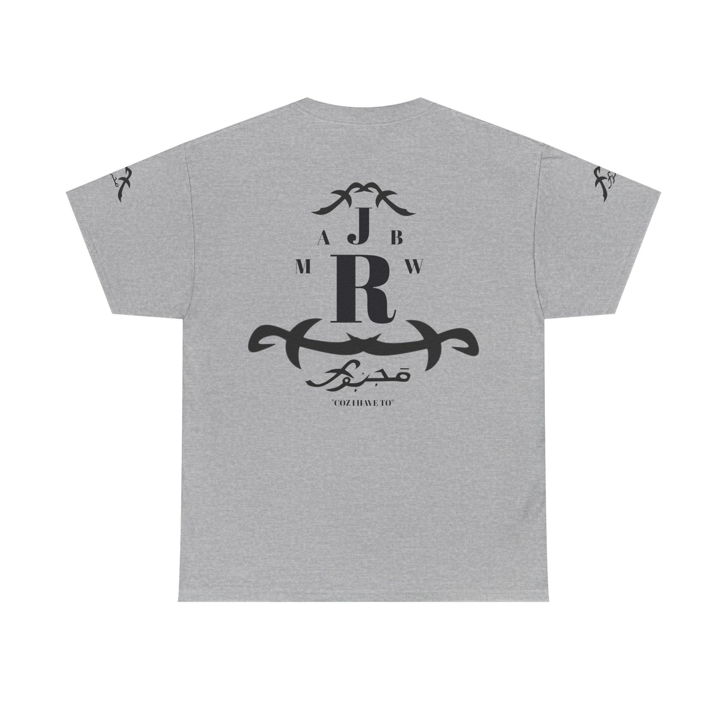 MAJBWR - Monogram Crest T‑Shirt