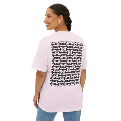 MAJBWR - Arabic Calligraphy Boxy Tee — "Sabr" Graphic Oversized T-Shirt