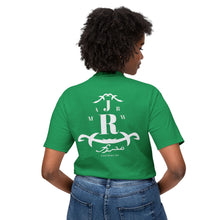 MAJBWR - Monogram Crest T-Shirt — Vintage Initials Graphic Tee