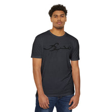MAJBWR - Scripted Crest T‑Shirt — Minimalist Monogram Logo Tee