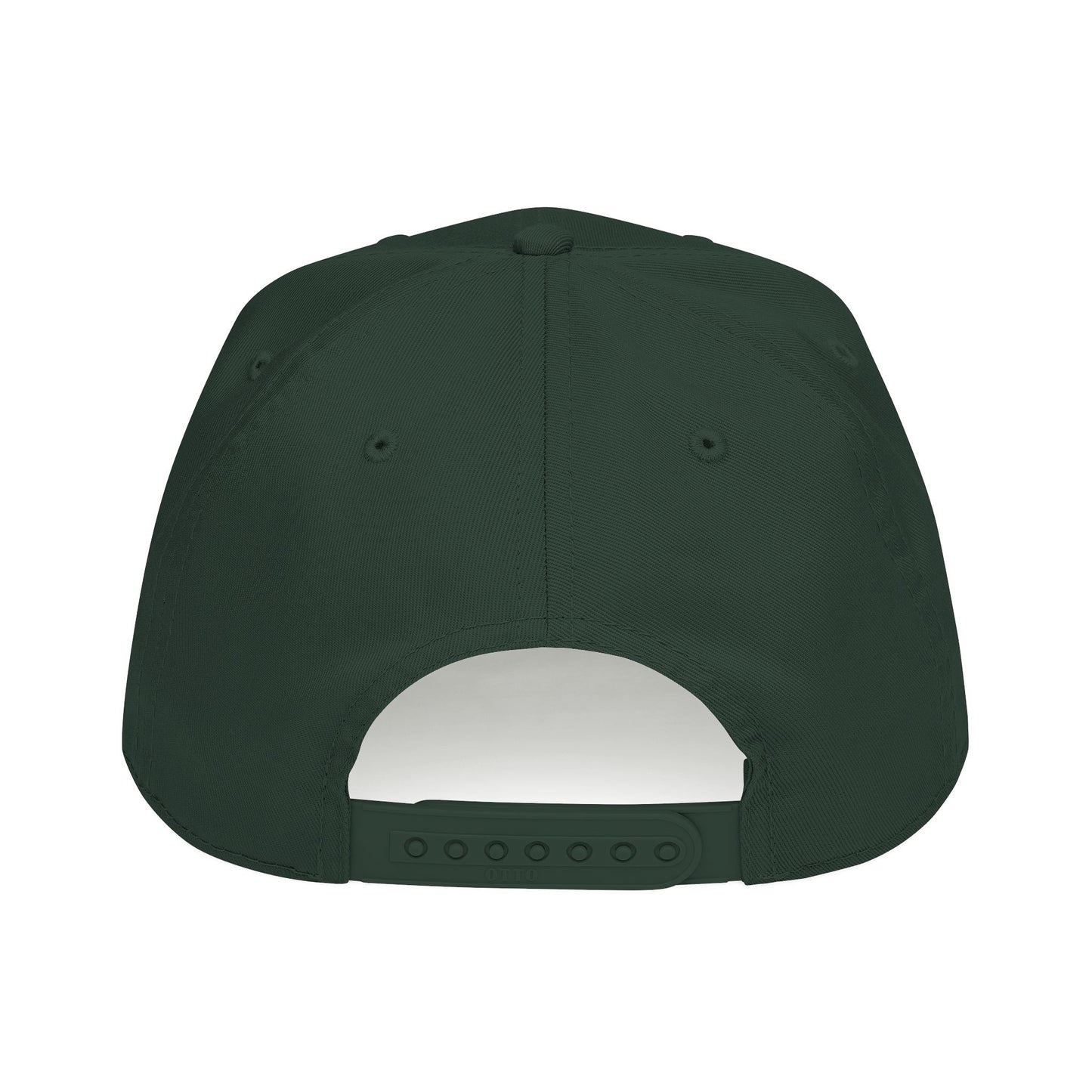 MAJBWR - Gold King Crown Mid Profile Baseball Cap — Embroidered Hat