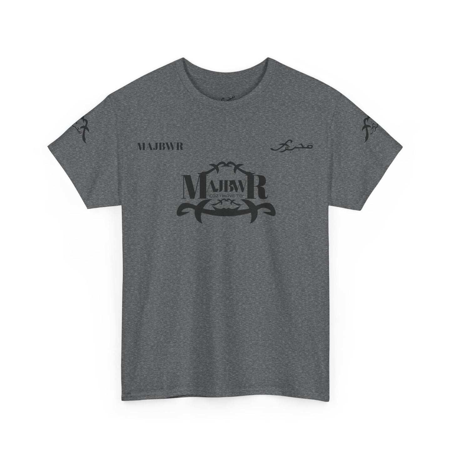 MAJBWR - Monogram Crest T‑Shirt