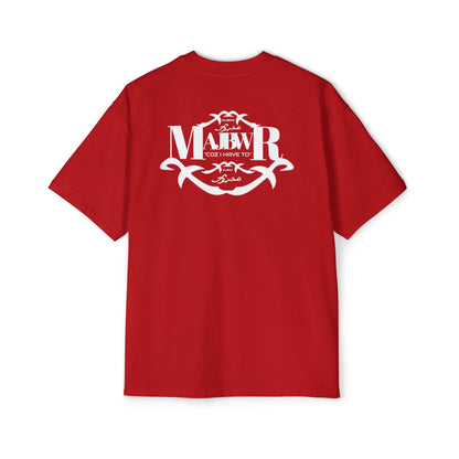 MAJBWR - Oversized Streetwear T-Shirt with Arabic Script