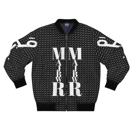 MAJBWR -Black  Bomber Jacket